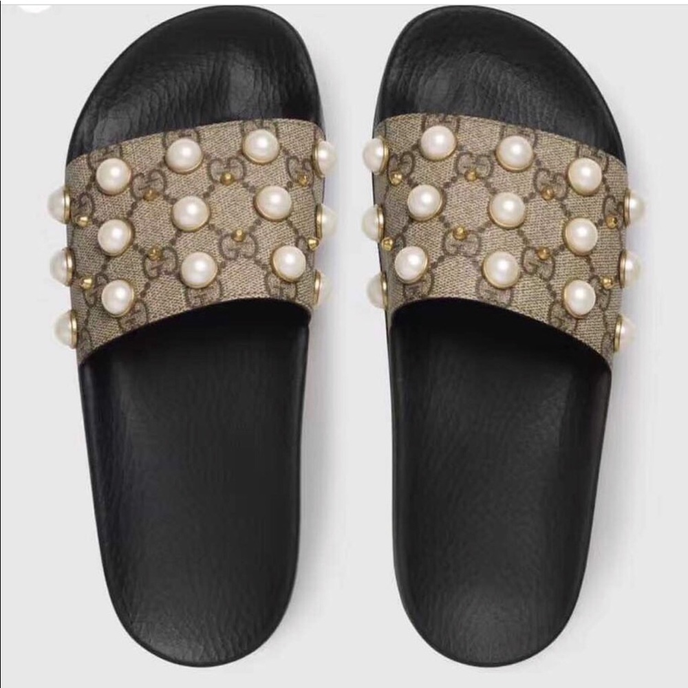 Gucci peral Sliders